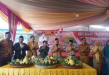 Dalam Tema Transmigrasi Indonesia Kuat, Ketua DPRD BU Ikut Partisipasi Dalam Peringati Hari Bakti Transmigrasi ke-73