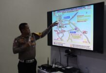 Satlantas Polres Lebong Rakor Rekayasa Lalin Puncak HUT Lebong ke-20