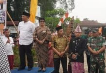 Ulang Tahun Desa Rama Agung ke-60 Ikut Hadir Ketua DPRD BU
