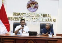 Ses Itjen Kemhan Buka Kegiatan Sosialisasi dan Bimtek Revisi Anggaran dan Reviu Anggaran