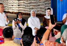 Presiden Jokowi Cek Stok Beras dan Pastikan Penyaluran Bantuan Pangan di Cilacap