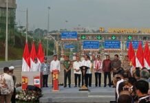 Presiden Jokowi Resmikan Tol Pamulang-Cinere-Bogor