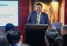 Menko Airlangga di Forum Bisnis Indonesia-Australia: Embrace The Future Menuju Indonesia Emas 2045