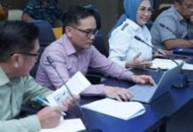 Ketua DPRD Sumsel Bersama Anggota Komisi V Konsultasi Terkait Anggaran KONI Sumsel ke Ditjen Bina Keuangan Daerah Kemendagri
