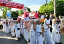 Pawai Ta`aruf Turut Meriahkan Pelaksanan MTQ ke-36 Tingkat Provinsi Bengkulu