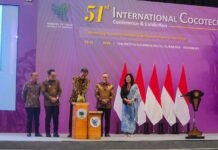 Pembukaan Konferensi dan Pameran Kelapa Internasional (Cocotech) ke-51 di Surabaya, Jawa Timur
