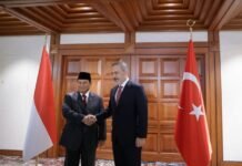 Pertemuan Menhan Prabowo dengan Menteri Luar Negeri Turki Hakan Fidan Bahas Kerja Sama Bilateral dan Situasi Geopolitik