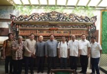 Menko Airlangga Apresiasi Sinergi Tradisi Masyarakat Menjaga Kekayaan Budaya Luhur Bangsa dengan Upaya Mengembangkan Ekonomi Masyarakat