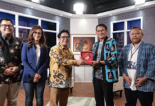 Media Visit ke Garuda TV, Menparekraf Harapkan Media Makin Berperan Publikasikan Parekraf