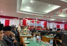 30 Anggota DPRD Bengkulu Utara Periode 2024-2029 Telah Resmi Dilantik