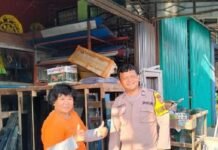 Cooling System, Bhabinkamtibmas Polsek Lebong Utara Sambang ke Kelurahan Pasar Muara Aman dan Nangai Amen