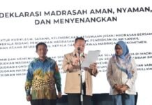 Kementerian Agama Deklarasikan Madrasah Aman, Nyaman, dan Menyenangkan