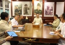 Menhan Sjafrie Terima Kunjungan Kerja Menteri Perhubungan, Bahas Pengembangan Infrastruktur Pertahanan Nasional