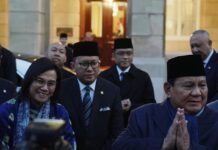 Menteri Keuangan Dampingi Presiden Prabowo Bertemu Deputy Prime Minister Kerajaan Inggris