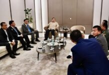 Menhan Sjafrie Hadiri Rapat Terbatas, Usai Sambut Kedatangan Presiden Prabowo dari Mesir