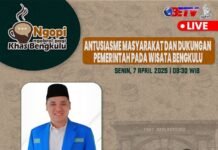 Wabendum PB PMII, Putra Asli Bengkulu Mendukung Pemerintah Membangun Sektor Pariwisata