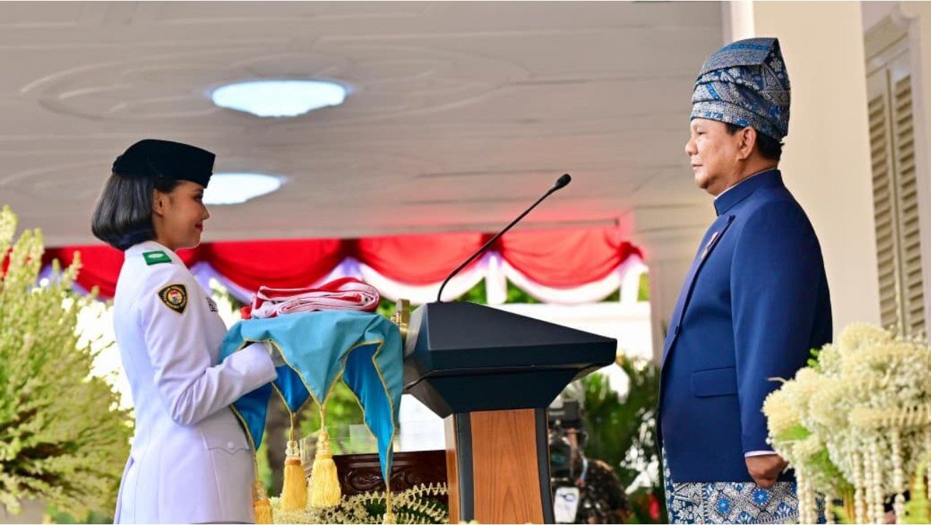 Presiden-PenurunanBendera-2025