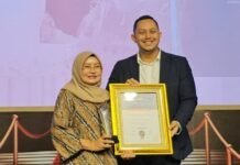 Ketua Tim Penggerak PKK Lebong Raih Penghargaan “Excellence in Grassroots Stunting Intervention”