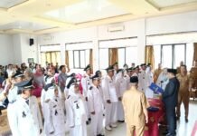 Sebanyak 20 Penjabat Kades di Kabupaten Lebong Dilantik Hari Ini