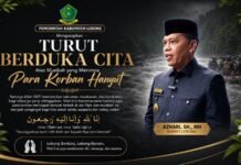 Musibah Korban Hanyut, Bupati Lebong Azhari, SH, MH, Berikan Ucapan Duka Cita kepada Keluarga Korban