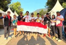 Indonesia Sapu Bersih Emas Mountain Classic SEATRC Cup 2026 di Gunung Gede Pangrango