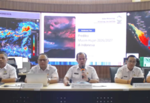 Musim Hujan 2026/2027 di 61,08 Persen Wilayah Indonesia Datang Lebih Lambat