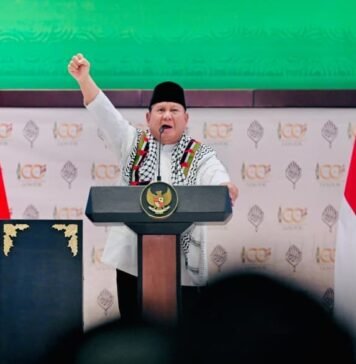 Presiden Serukan Free Palestine di 100 Tahun Gontor