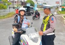 Operasi Patuh Nala 2026, Polres Lebong Gencarkan Imbauan Knalpot Standar